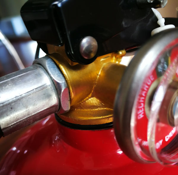 SAFEWAY DC01 Abc 6kgの消火器のセリウムの公認の赤い使いやすい 3